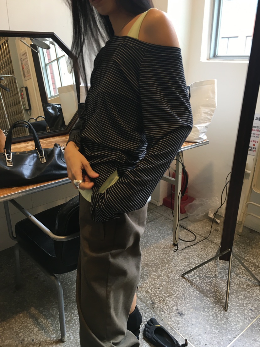 TREMA東大門直郵女裝新款真品推薦人氣熱賣休閑時尚長袖T恤TREMA長袖T恤