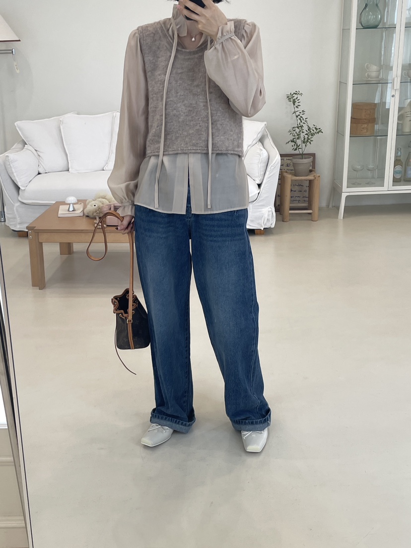 EDITION-P韓國直郵女士新品真品人氣推薦襯衫蕾絲衫運動EDITION-P襯衫/蕾絲衫