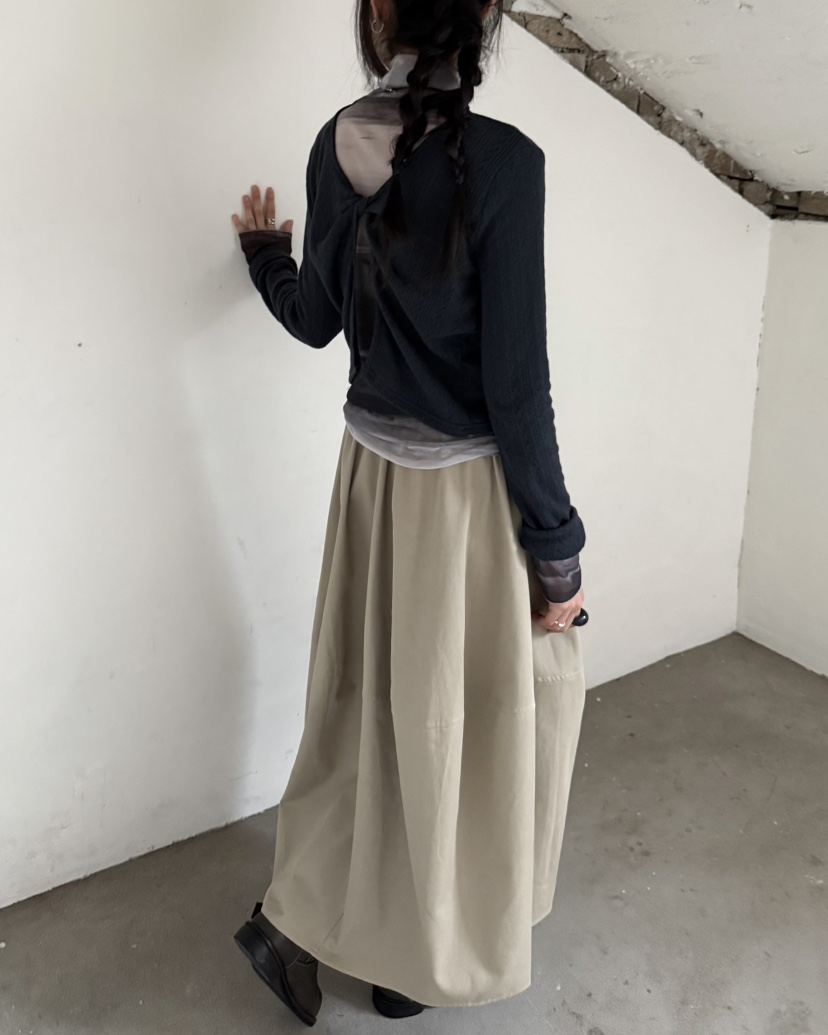 HOWDY/FACT THE NERD東大門直郵女士新品熱賣人氣長裙HOWDY/FACT THE NERD長裙