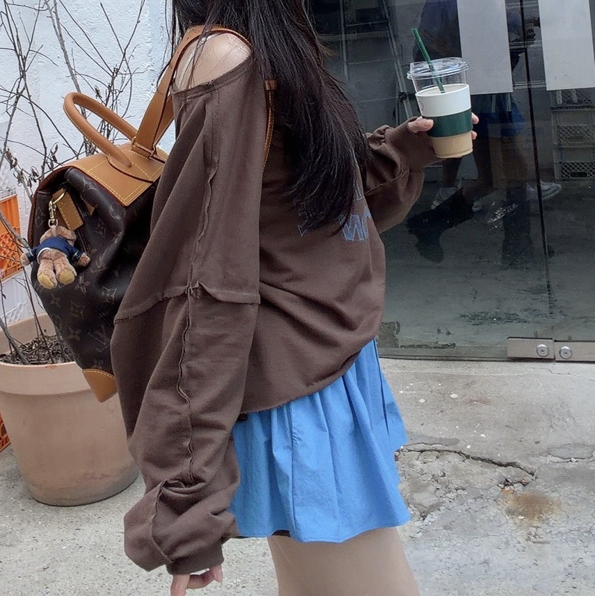 SEOUL PALETTE-Q東大門實拍女士新品時尚推薦熱賣真品衛衣SEOUL PALETTE-Q衛衣