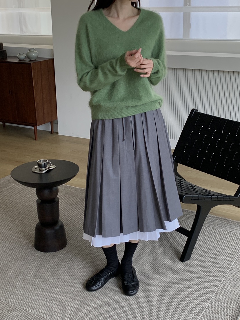 LE RIVE韓國代購女士新款真品熱賣休閑推薦半身裙中短裙LE RIVE半身裙/中短裙