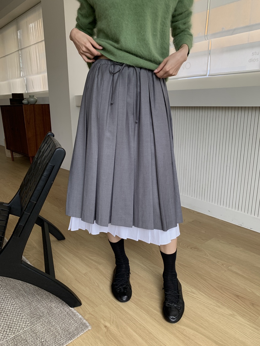 LE RIVE韓國代購女士新款真品熱賣休閑推薦半身裙中短裙LE RIVE半身裙/中短裙