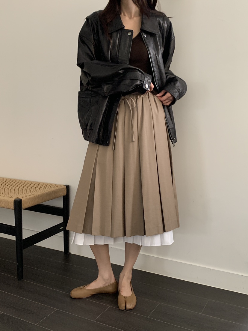 LE RIVE韓國代購女士新款真品熱賣休閑推薦半身裙中短裙LE RIVE半身裙/中短裙