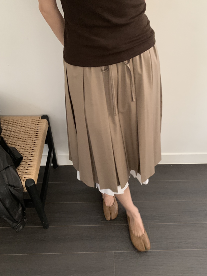 LE RIVE韓國代購女士新款真品熱賣休閑推薦半身裙中短裙LE RIVE半身裙/中短裙
