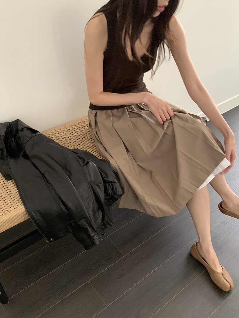 LE RIVE韓國代購女士新款真品熱賣休閑推薦半身裙中短裙LE RIVE半身裙/中短裙