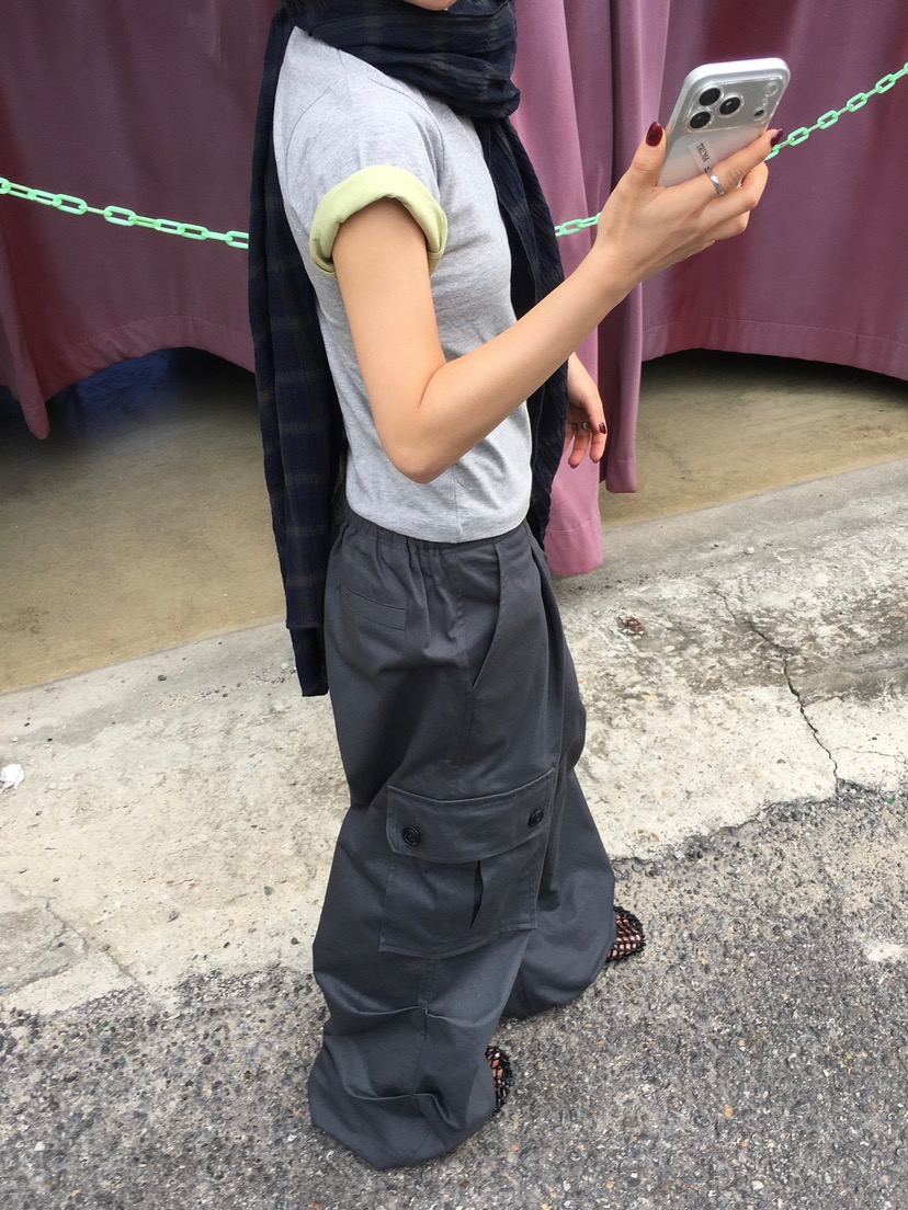 TREMA韓國代購女裝新款人氣推薦熱賣真品休閑休閑褲口袋棉質TREMA休閑褲