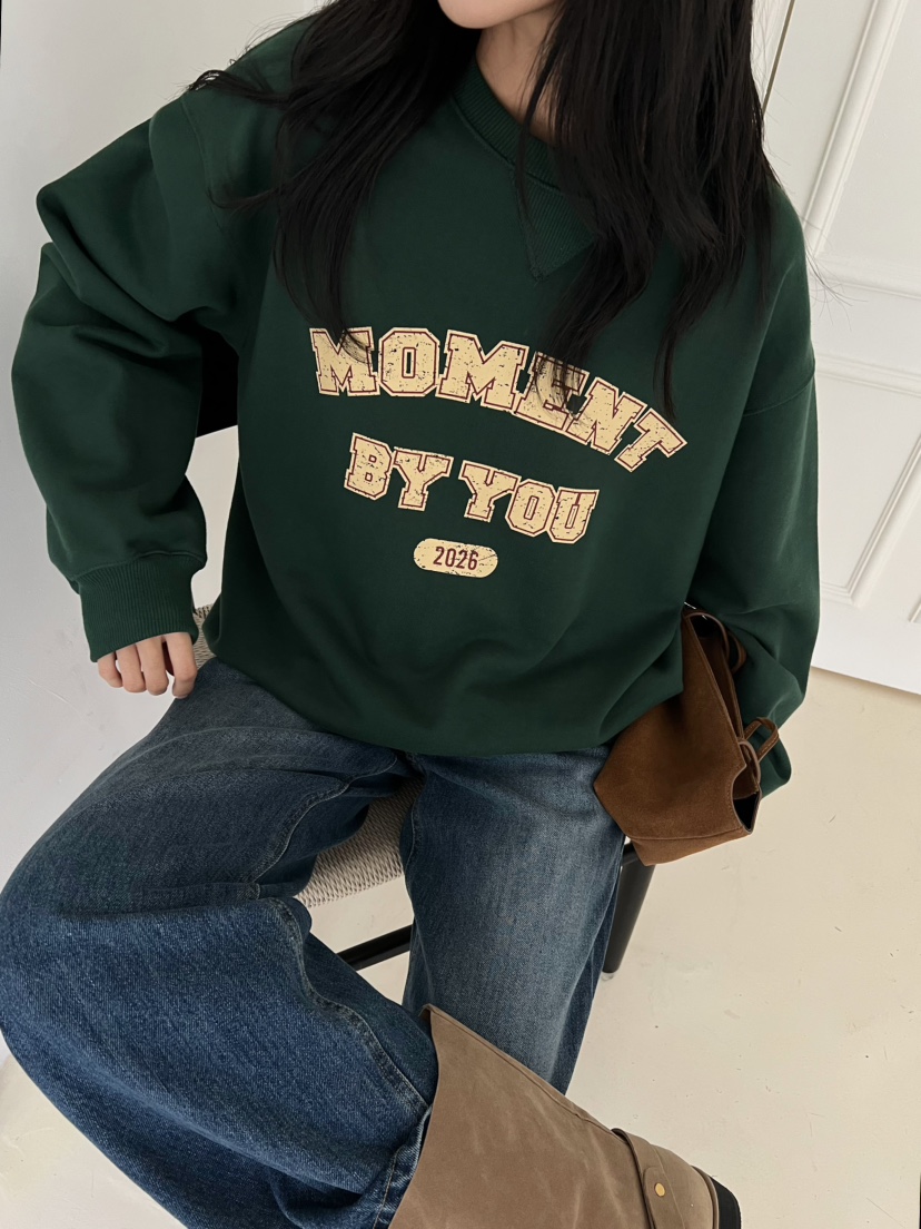 MOMENT BY YOU東大門代購女士新品人氣時尚休閑推薦衛衣MOMENT BY YOU衛衣