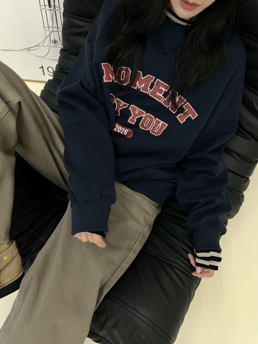 MOMENT BY YOU東大門代購女士新品人氣時尚休閑推薦衛衣MOMENT BY YOU衛衣