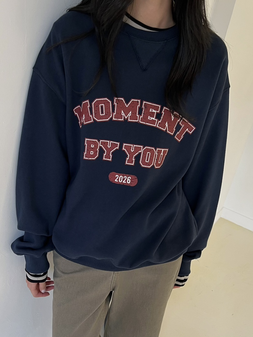 MOMENT BY YOU東大門代購女士新品人氣時尚休閑推薦衛衣MOMENT BY YOU衛衣圖色2