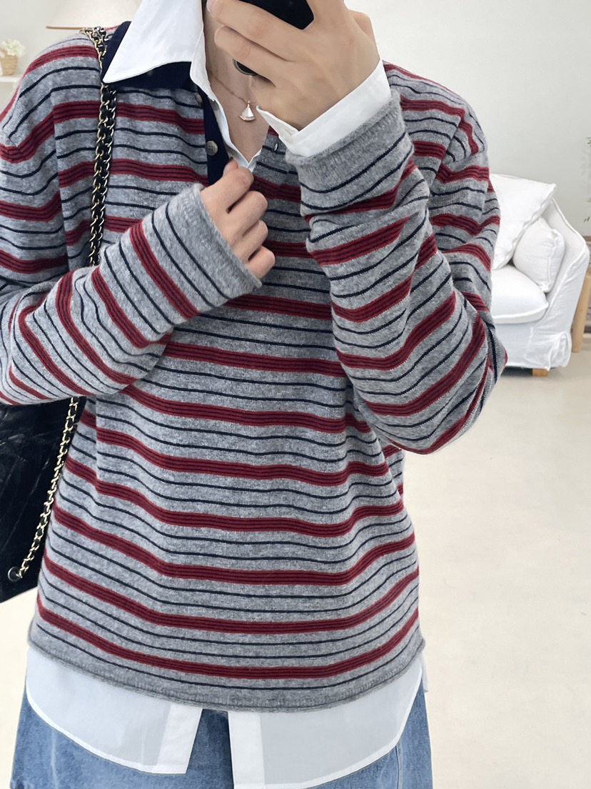 EDITION-P韓國直郵女士新品人氣真品熱賣休閑推薦長袖T恤EDITION-P長袖T恤