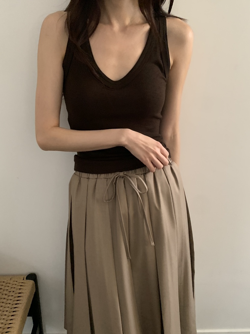 LE RIVE韓國直郵女士新品休閑推薦人氣真品熱賣吊帶背心LE RIVE吊帶/背心