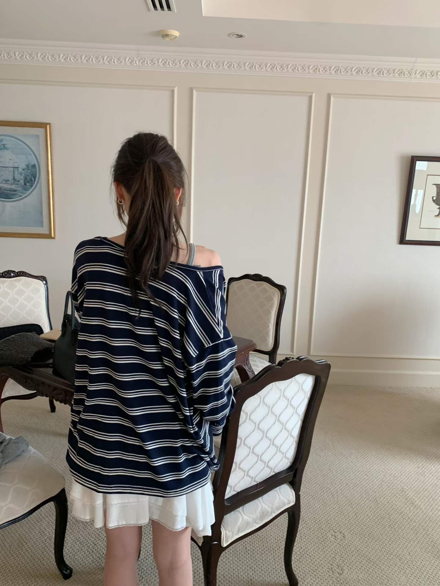 MELLOUNGE-멜라운지-T東大門直郵女裝新品人氣長袖T恤不含內搭運動MELLOUNGE-2件起長袖T恤