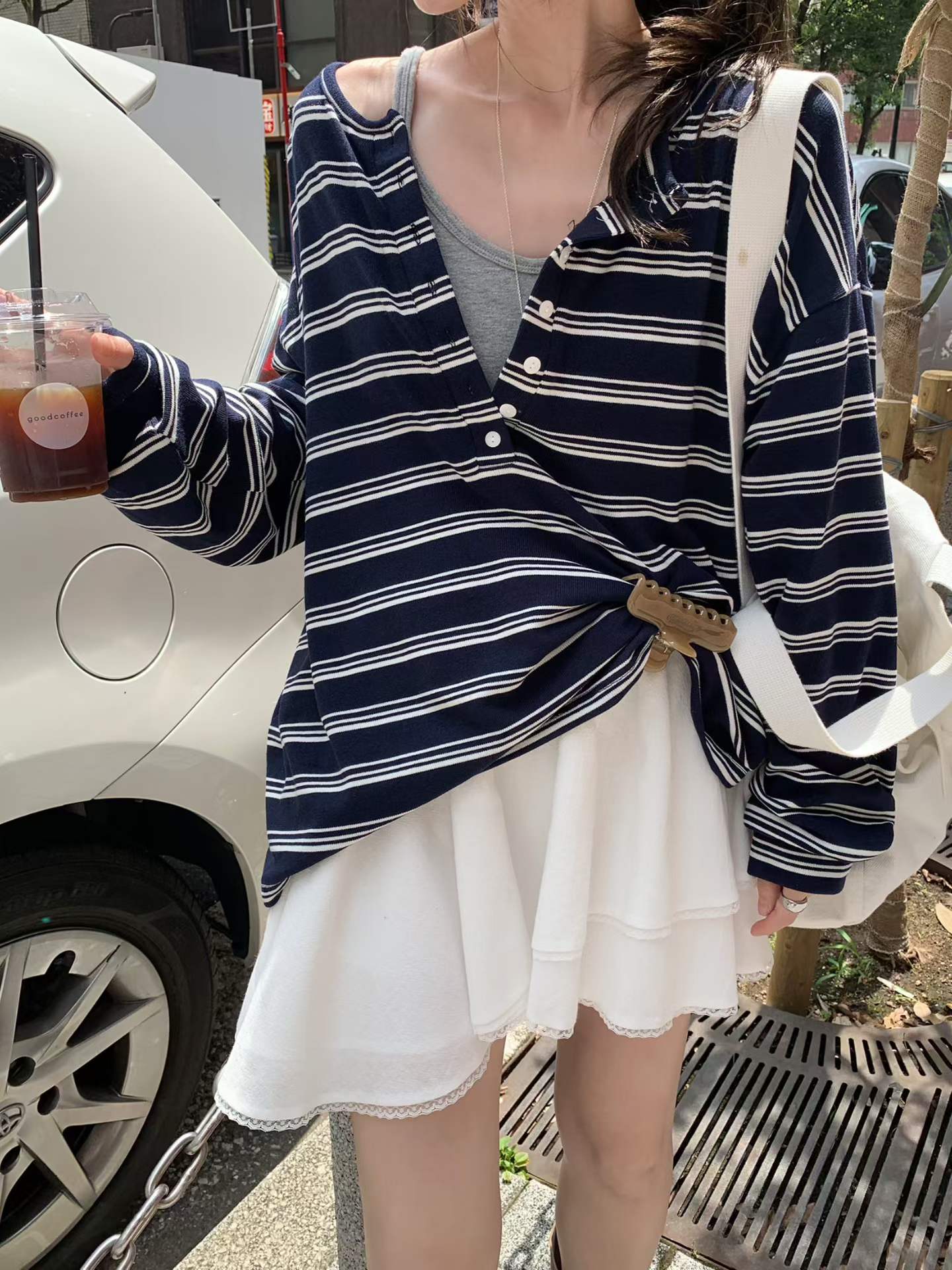 MELLOUNGE-멜라운지-T東大門直郵女裝新品人氣長袖T恤不含內搭運動MELLOUNGE-2件起長袖T恤圖色2