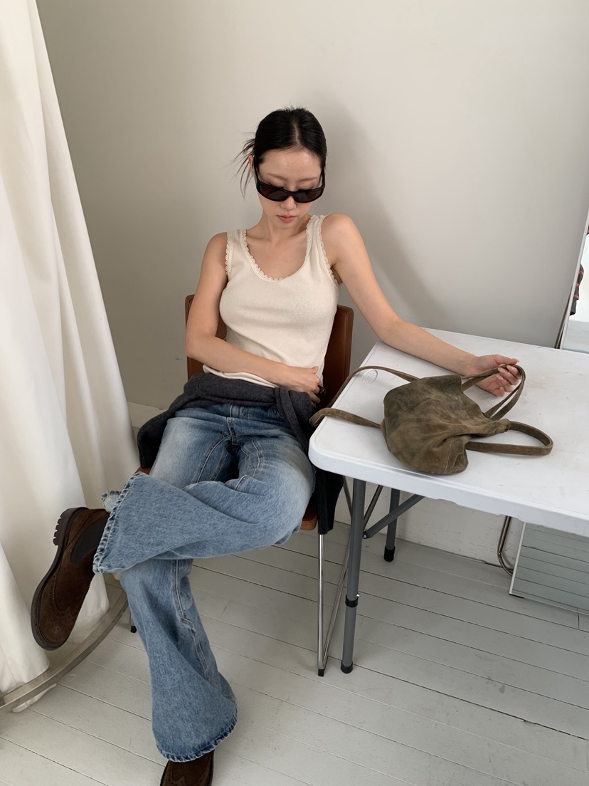 SUNDER MARKET東大門實拍女裝新品熱賣時尚人氣吊帶背心SUNDER MARKET吊帶/背心
