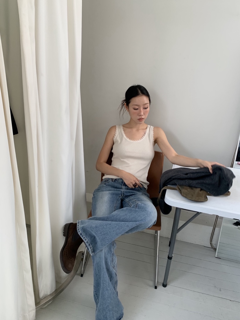 SUNDER MARKET東大門實拍女裝新品熱賣時尚人氣吊帶背心SUNDER MARKET吊帶/背心