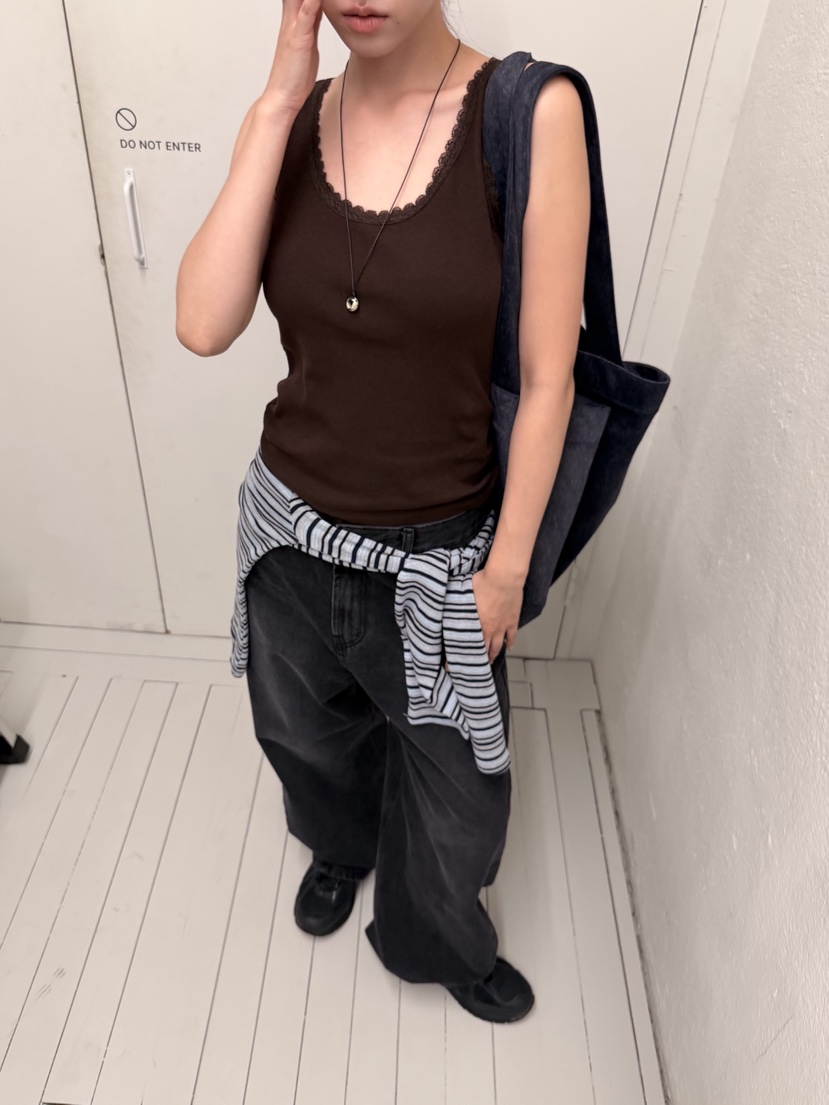 SUNDER MARKET東大門實拍女裝新品熱賣時尚人氣吊帶背心SUNDER MARKET吊帶/背心