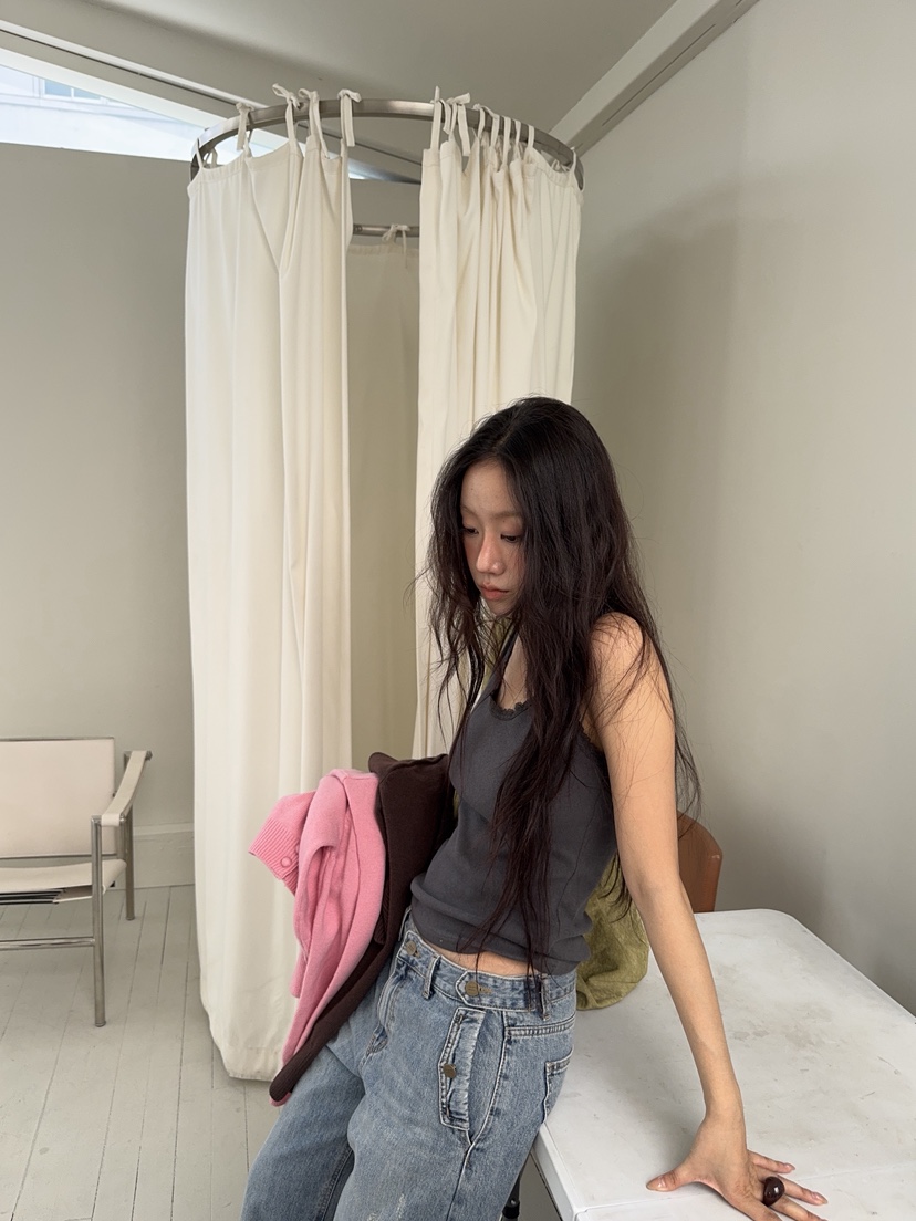 SUNDER MARKET東大門實拍女裝新品熱賣時尚人氣吊帶背心SUNDER MARKET吊帶/背心