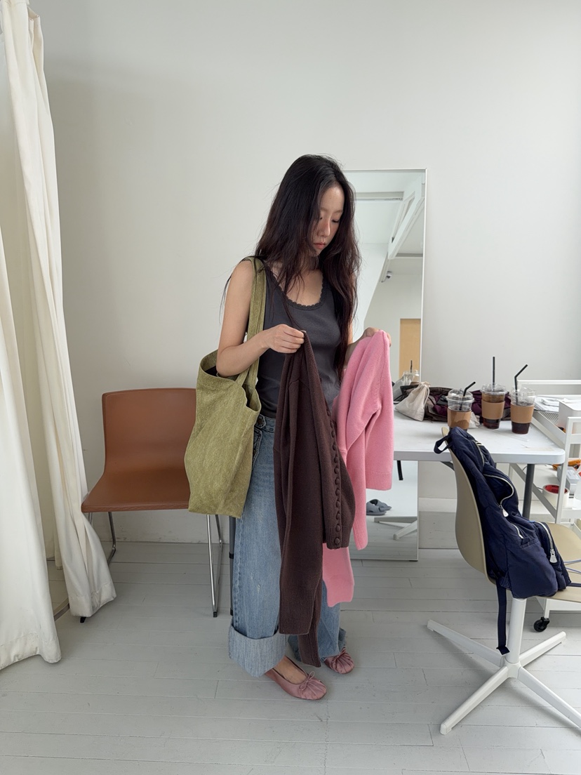 SUNDER MARKET東大門實拍女裝新品熱賣時尚人氣吊帶背心SUNDER MARKET吊帶/背心