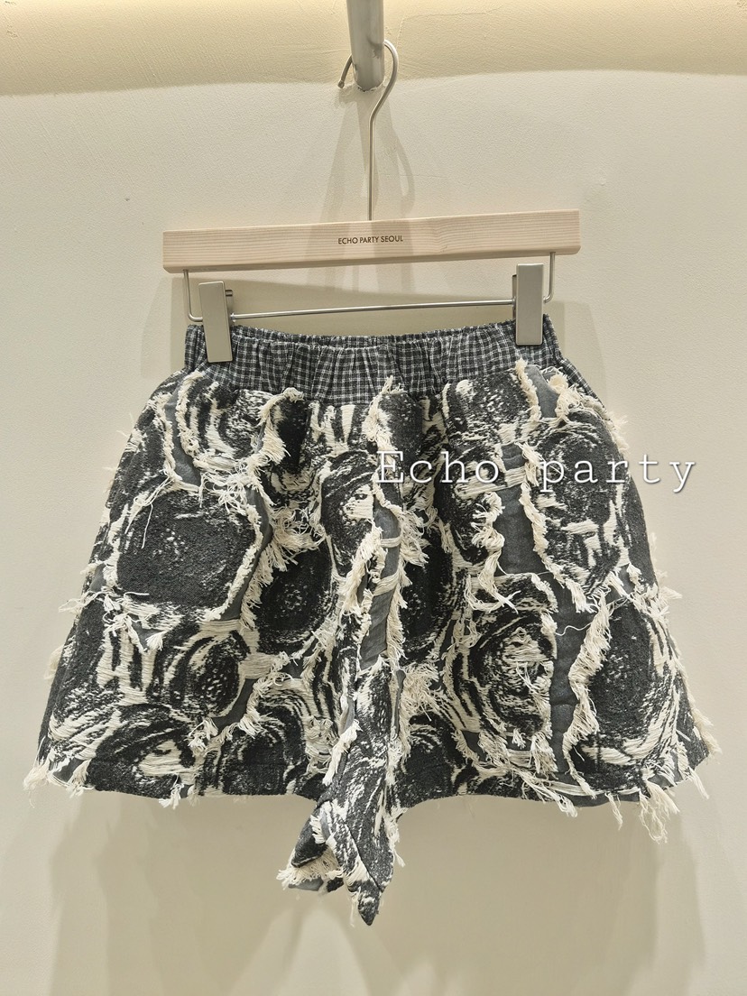 ECHOPARTY東大門實拍女裝新品人氣推薦時尚休閑真品熱賣短褲Echo party短褲圖色2