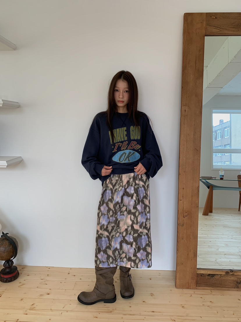 CAMEL-P韓國代購女裝新款休閑半身裙中短裙條紋Came_l 家半身裙/中短裙