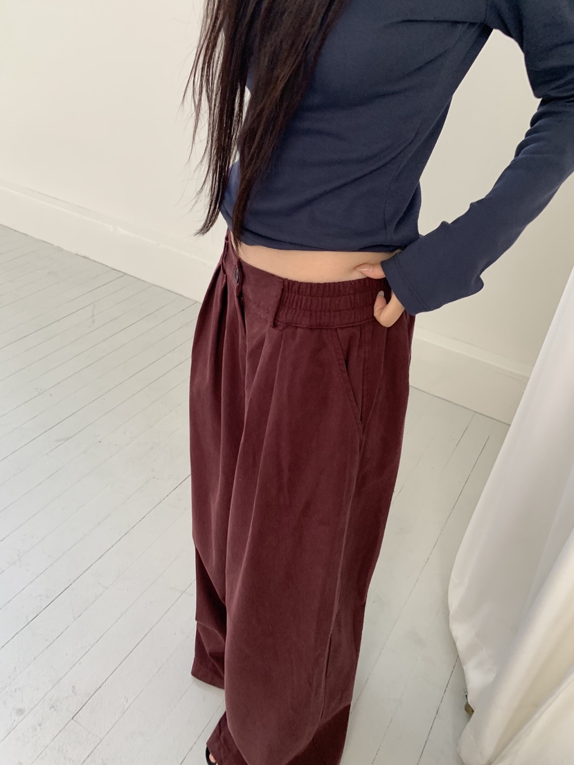 SUNDER MARKET東大門代購女裝新品休閑時尚人氣休閑褲天絲SUNDER MARKET休閑褲