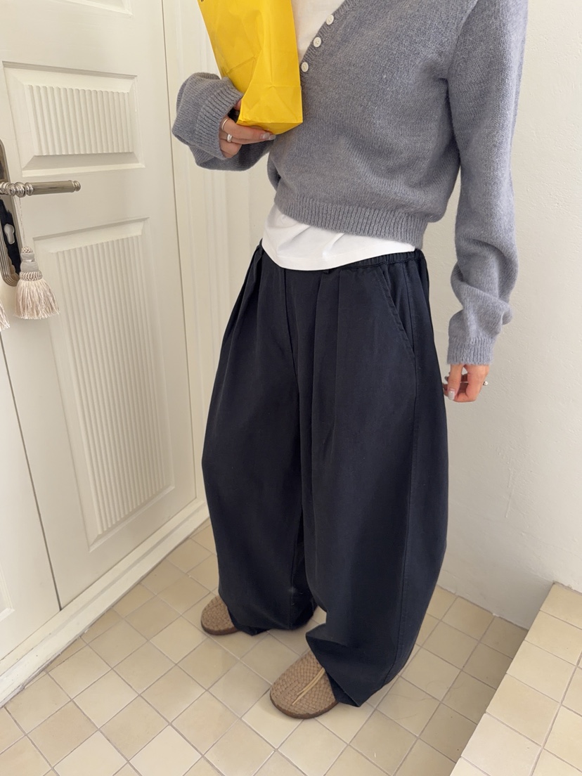 SUNDER MARKET東大門代購女裝新品休閑時尚人氣休閑褲天絲SUNDER MARKET休閑褲圖色2