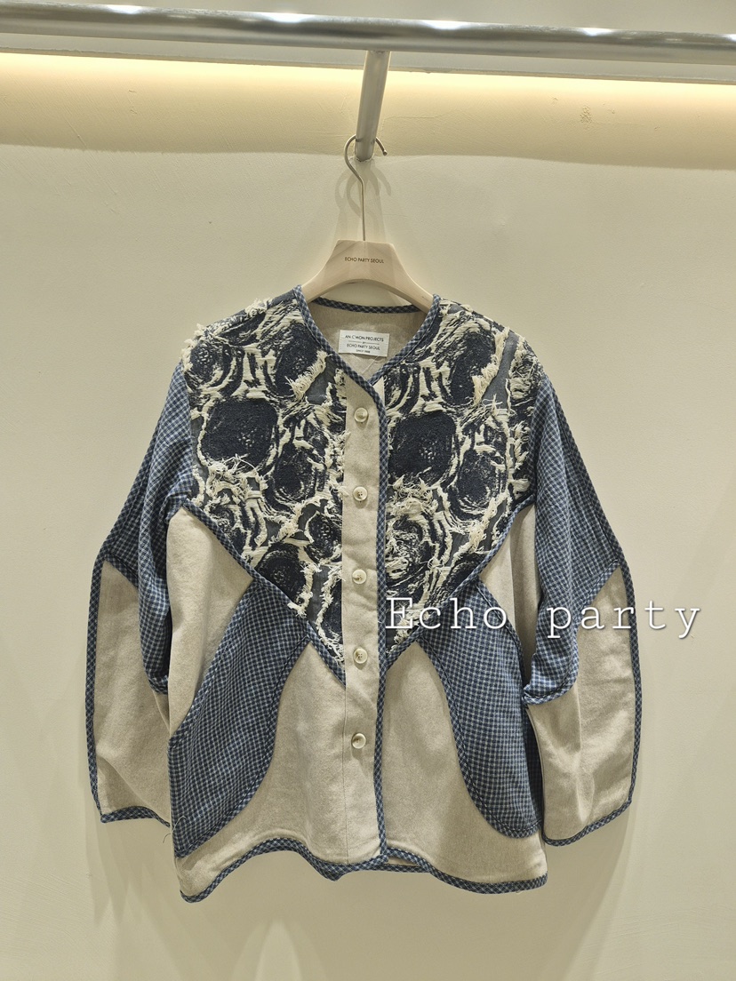 ECHOPARTY東大門實拍女裝新品真品時尚推薦熱賣休閑人氣夾克Echo party夾克圖色1