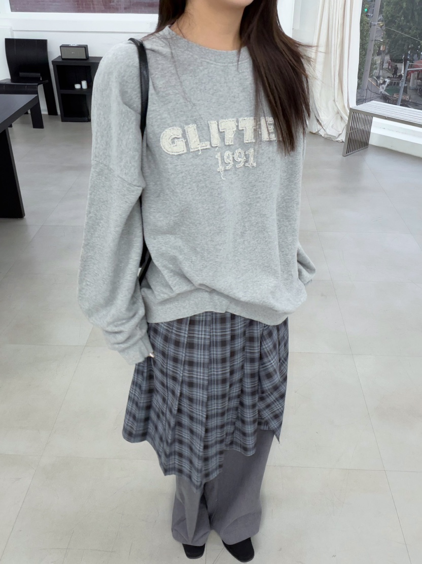 GLITTER韓國代購女士新品休閑人氣真品熱賣時尚推薦衛衣GLITTER衛衣
