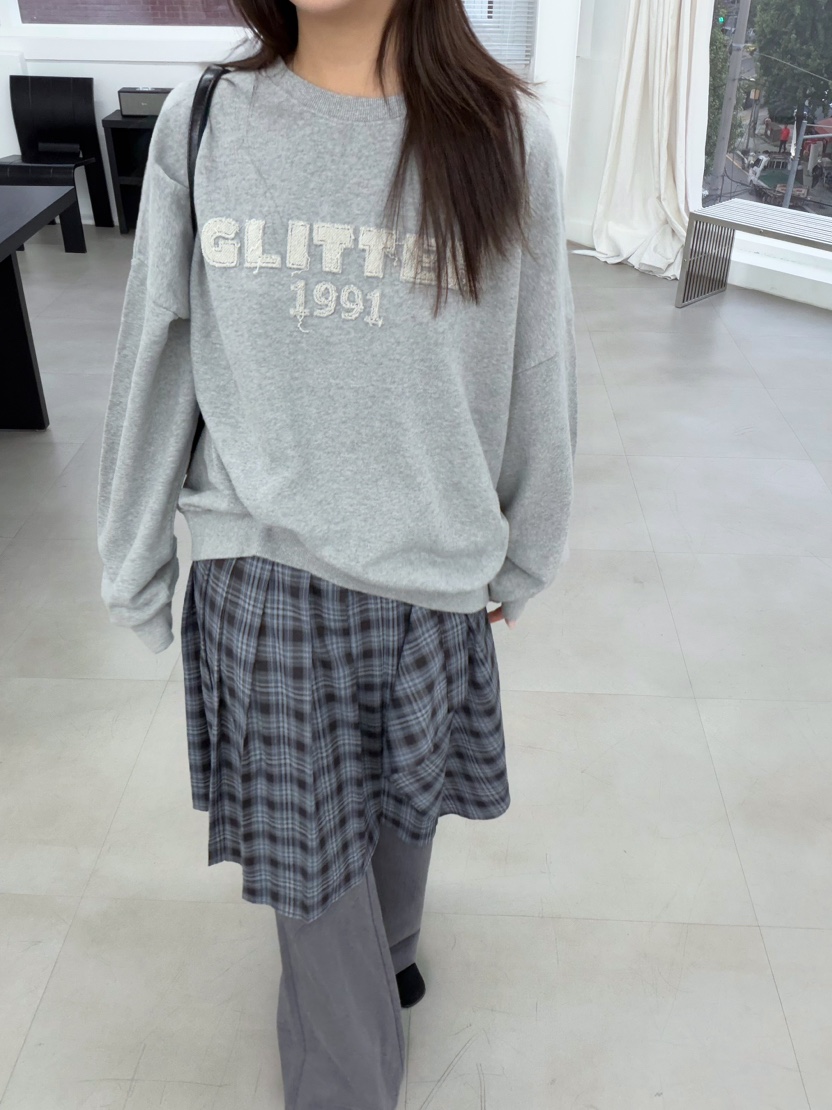 GLITTER韓國代購女士新品休閑人氣真品熱賣時尚推薦衛衣GLITTER衛衣