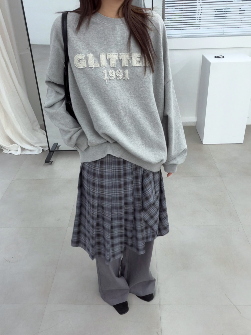 GLITTER韓國代購女士新品休閑人氣真品熱賣時尚推薦衛衣GLITTER衛衣