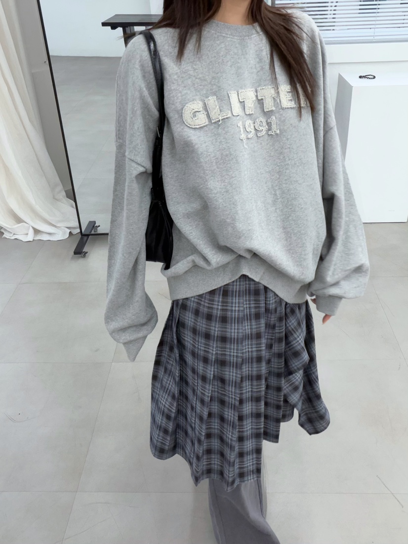 GLITTER韓國代購女士新品休閑人氣真品熱賣時尚推薦衛衣GLITTER衛衣