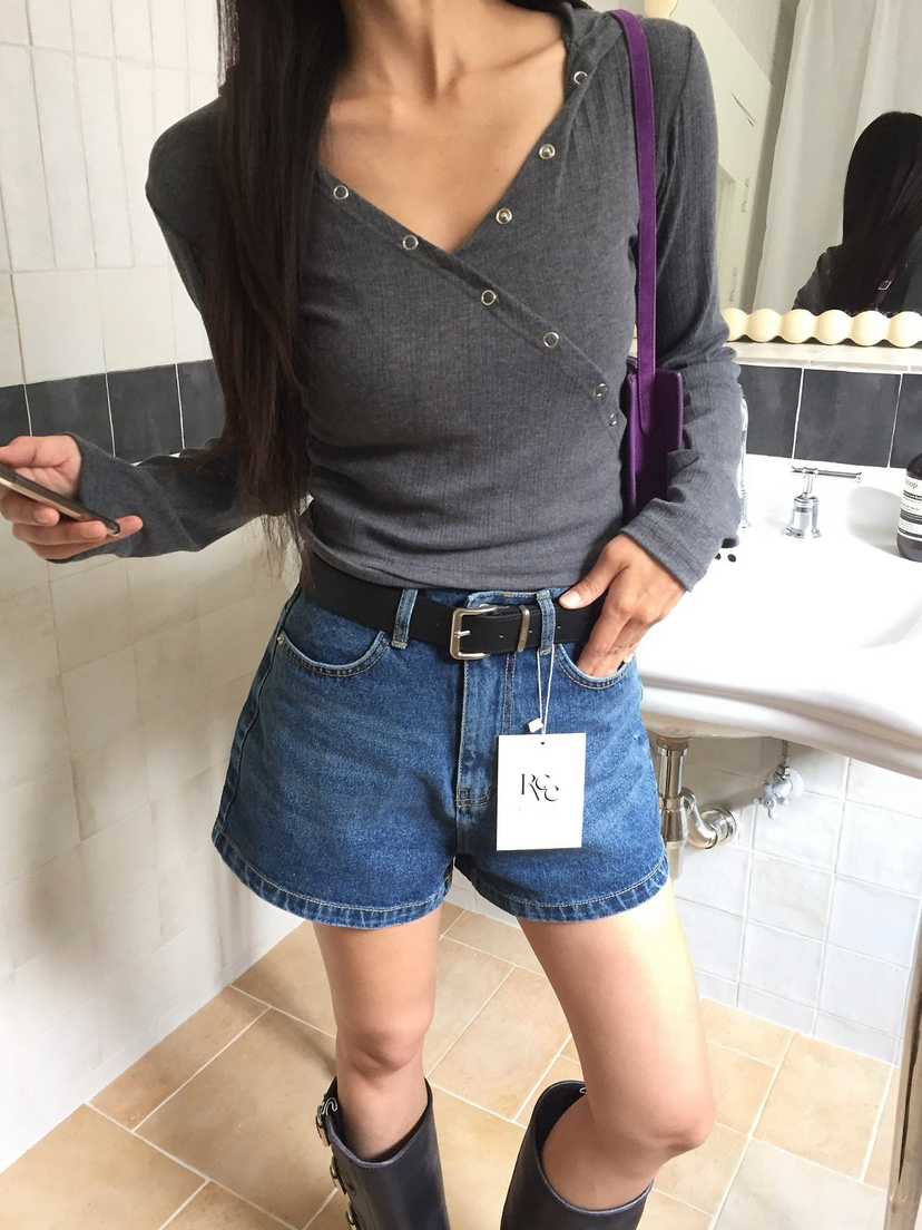 REVE CITE-L韓國直郵女裝新款真品人氣推薦休閑長袖T恤REVE CITE-L長袖T恤圖色3