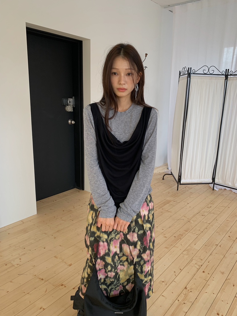 CAMEL-P東大門代購女士新品人氣長袖T恤Came_l 家長袖T恤