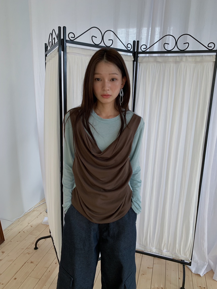 CAMEL-P東大門代購女士新品人氣長袖T恤Came_l 家長袖T恤