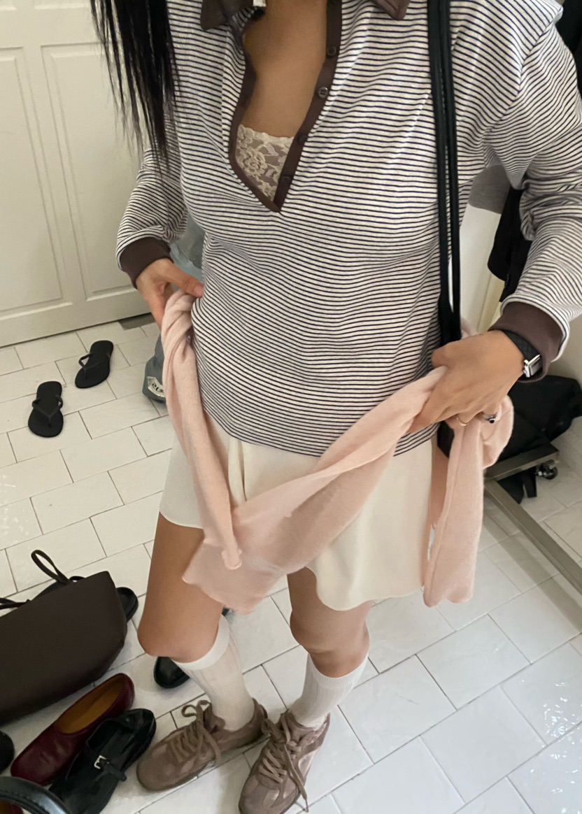 OUPPT東大門直郵女裝新款熱賣休閑推薦時尚真品人氣長袖T恤OUPPT長袖T恤