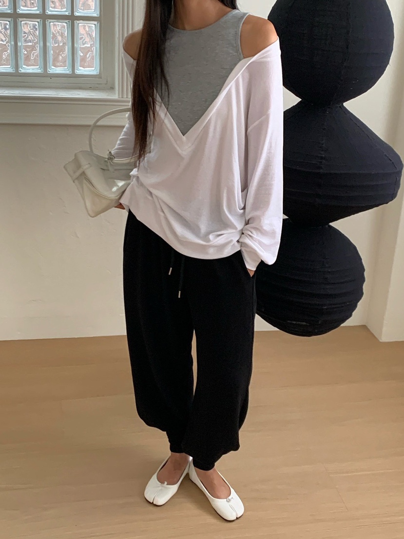 REVE CITE-L韓國代購女裝新品休閑推薦人氣時尚休閑褲保暖REVE CITE-L休閑褲
