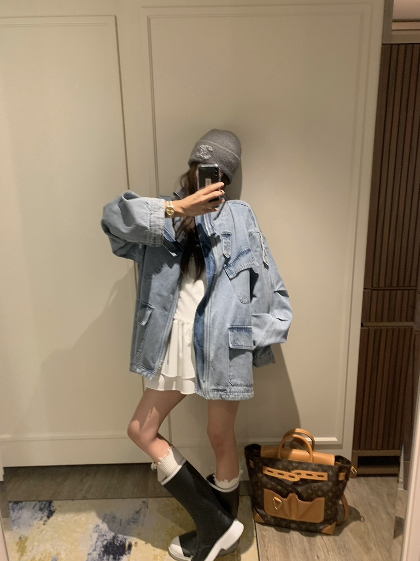 VIRKIN韓國直郵女士新款休閑人氣熱賣推薦真品時尚夾克VIRKIN夾克
