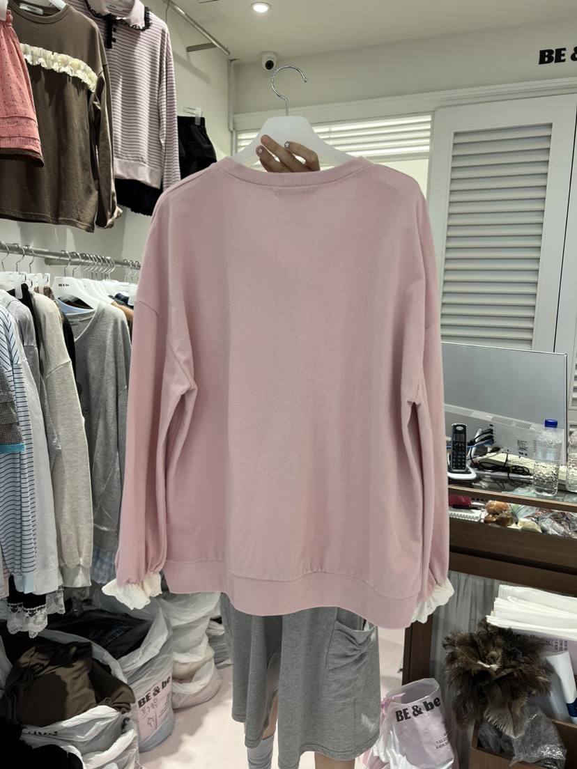 BE&amp;BE東大門代購女裝新品人氣時尚休閑推薦熱賣衛衣BE&be衛衣