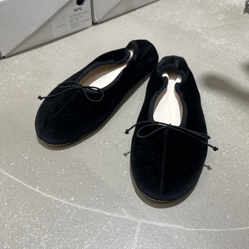 ORE-P韓國代購女裝新品真品推薦人氣休閑熱賣皮鞋瓢鞋絲帶ORE皮鞋/瓢鞋圖色2反毛皮