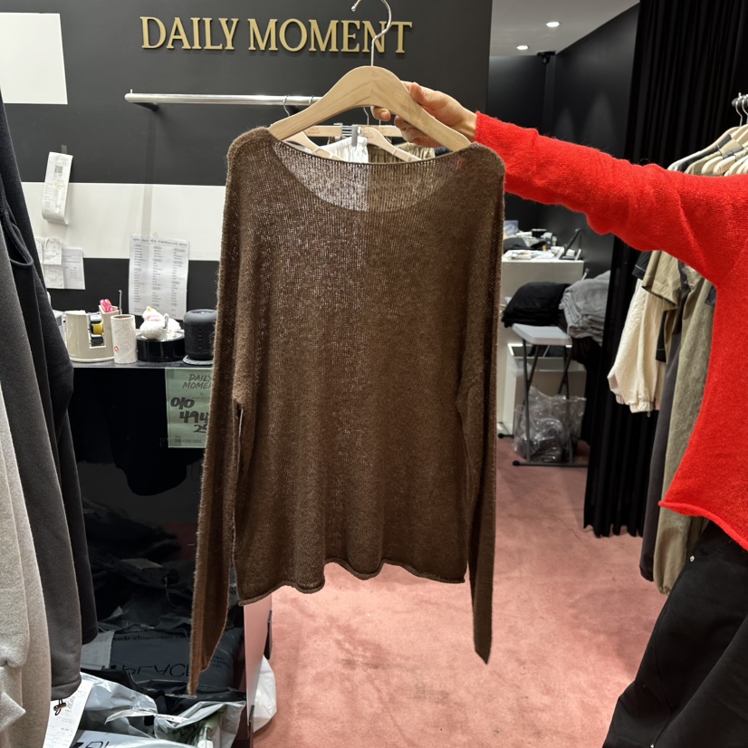 DAILY MOMENT韓國代購女裝新款真品推薦休閑人氣襯衫蕾絲衫DAILY MOMENT襯衫/蕾絲衫