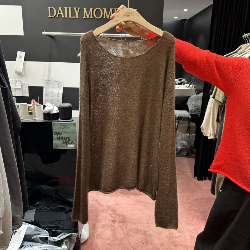DAILY MOMENT韓國代購女裝新款真品推薦休閑人氣襯衫蕾絲衫DAILY MOMENT襯衫/蕾絲衫圖色1