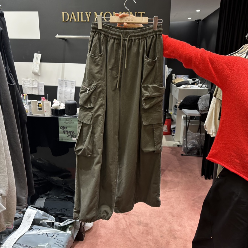 DAILY MOMENT東大門實拍女士新品推薦真品熱賣人氣休閑褲DAILY MOMENT休閑褲圖色2