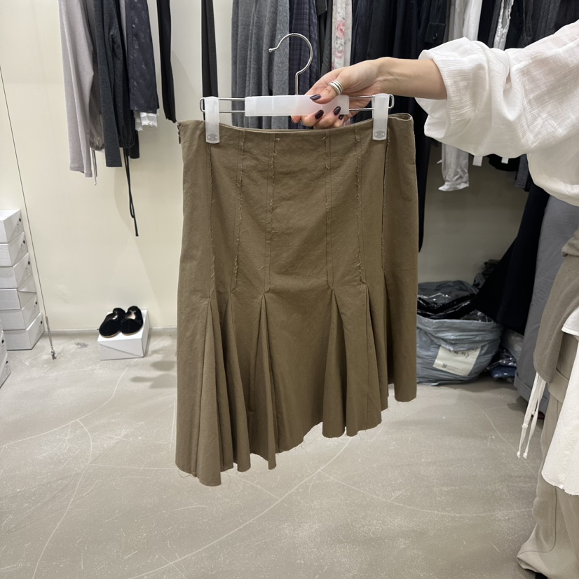 ORE-P韓國直郵女士新品真品休閑人氣推薦熱賣半身裙中短裙ORE半身裙/中短裙