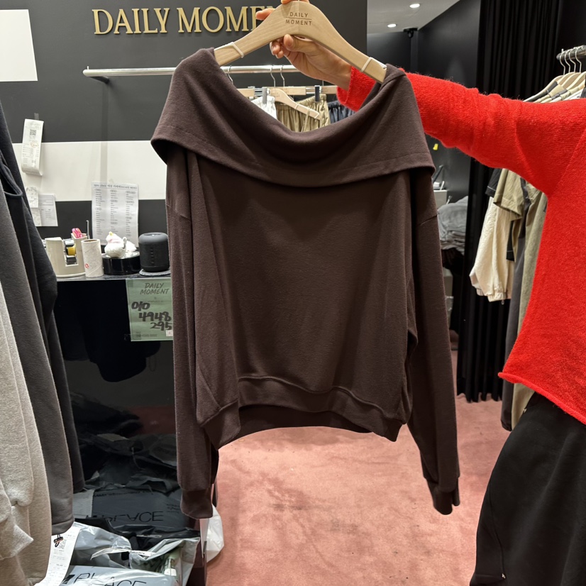 DAILY MOMENT韓國代購女裝新品人氣真品推薦時尚長袖T恤DAILY MOMENT長袖T恤圖色3
