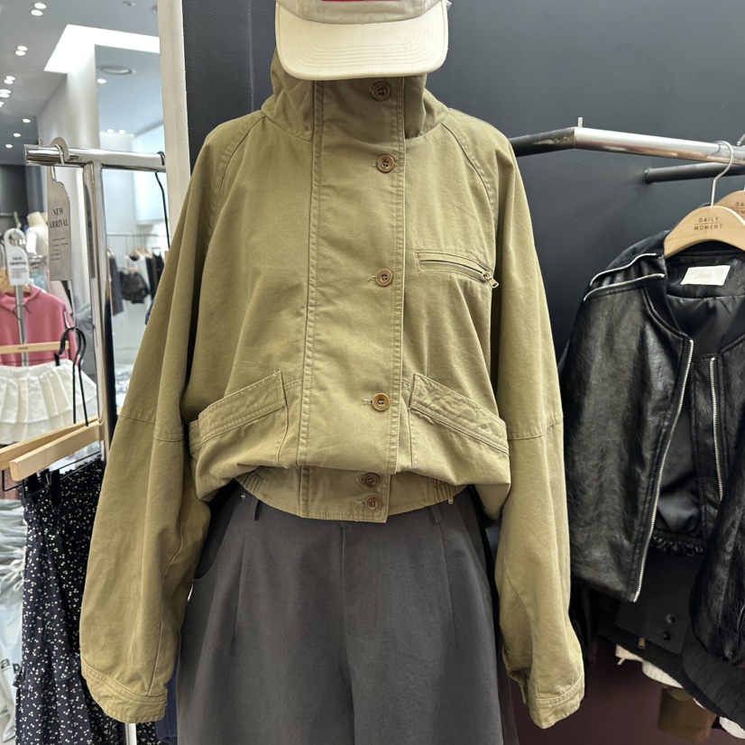 DAILY MOMENT東大門代購女裝新款人氣時尚熱賣推薦夾克復古DAILY MOMENT夾克圖色1