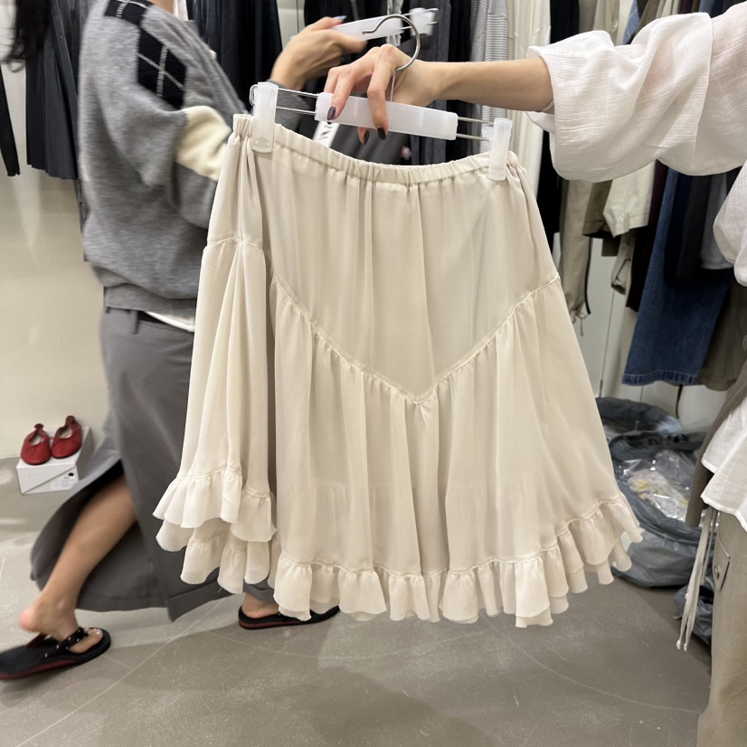 ORE-P韓國代購女士新品人氣時尚休閑熱賣真品半身裙中短裙ORE半身裙/中短裙