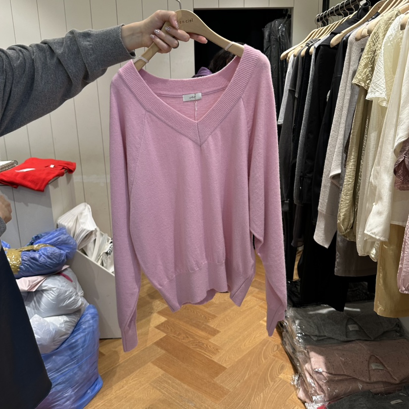 ARC東大門直郵女士新品真品推薦時尚人氣休閑針織衫不含內搭arc en ciel針織衫圖色2