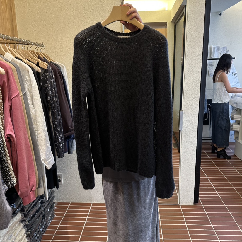 CHOI-L韓國直郵女裝新款休閑推薦真品人氣熱賣針織衫法蘭絨CHOI針織衫圖色2
