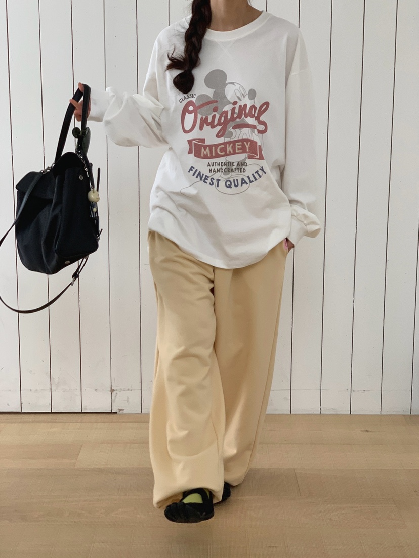 TOLL東大門實拍女士新品時尚休閑真品熱賣人氣長袖T恤復古TOLL長袖T恤