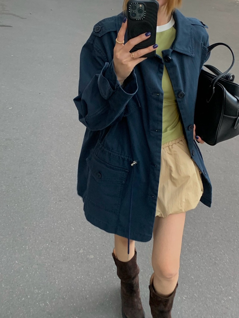 ZEROZERO韓國代購女裝新品人氣休閑熱賣推薦時尚夾克水洗ZEROZERO夾克圖色2